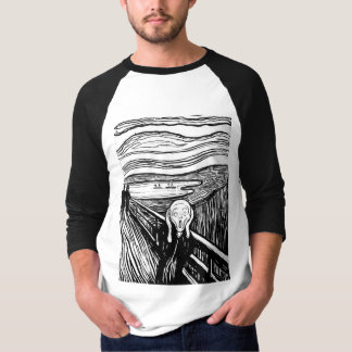 T-shirt Le cri perçant par Edvard Munch