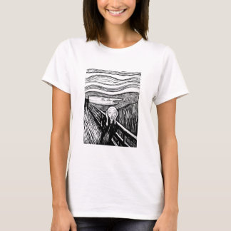 T-shirt Le cri perçant par Edvard Munch