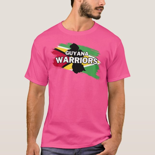 T-shirt Le cricket guerrier guyanais (Devant)