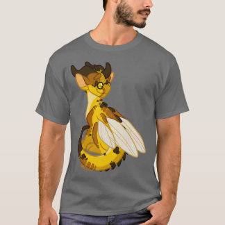 T-shirt Le cricket WOF, les ailes de feu