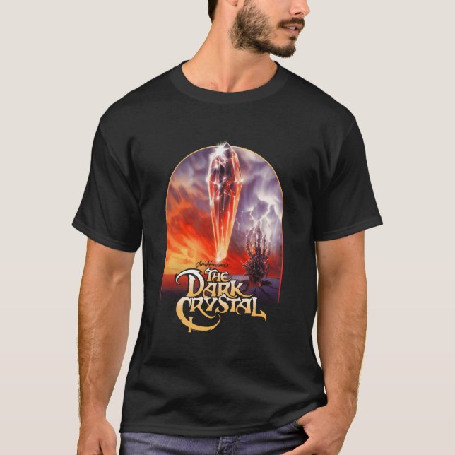 T-shirt Le cristal foncé (Devant)
