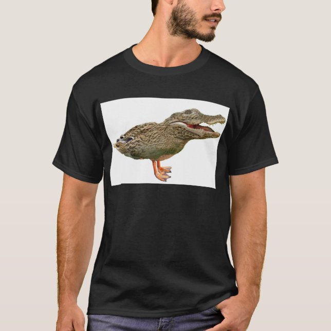 T-shirt Le Crocoduck avec des pieds (Devant)
