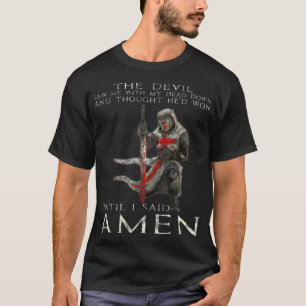 T-shirt Le Croiseur - Le Diable M'A Vu - Temple Chevalier
