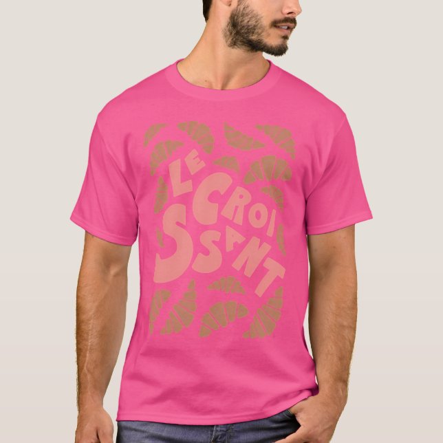 T-shirt Le Croissant Français (Devant)