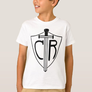 T-shirt Le CTR choisissent l'épée et le bouclier droits