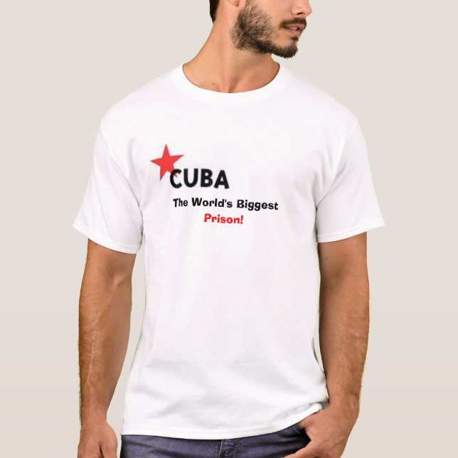 T-shirt Le Cuba libre maintenant ! (Devant)