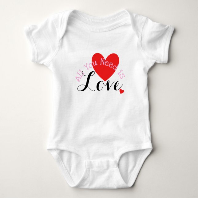 T-shirt Le Cursive tout de Saint-Valentin où vous avez (Devant)