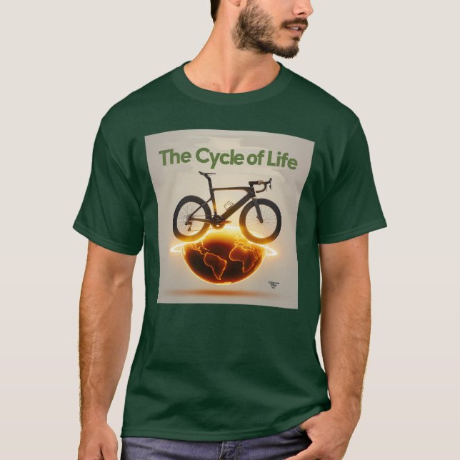 T-shirt Le cycle de vie (Devant)