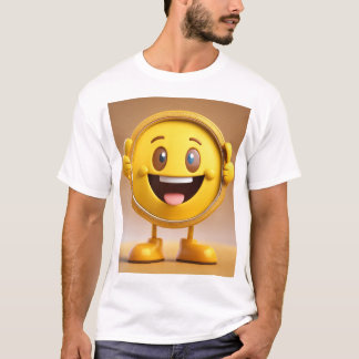 T-shirt Le cycle de vie de Face Emoji