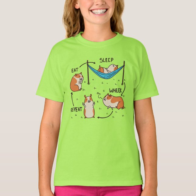 T-shirt Le cycle de vie d'un cobaye (Devant)