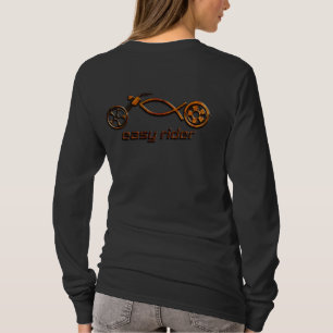 T-shirt Le cycliste chrétien de la femme