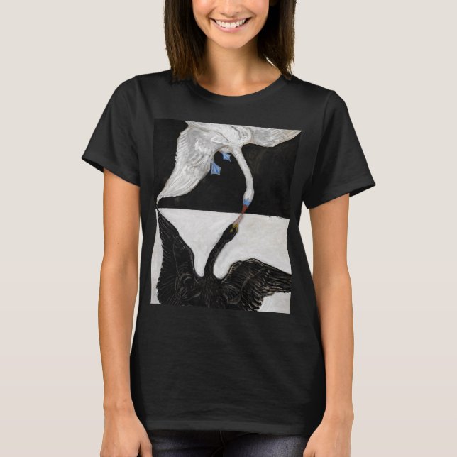T-shirt Le cygne, no 1 de Hilma af Klint (Devant)
