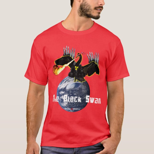T-shirt Le cygne noir (Devant)