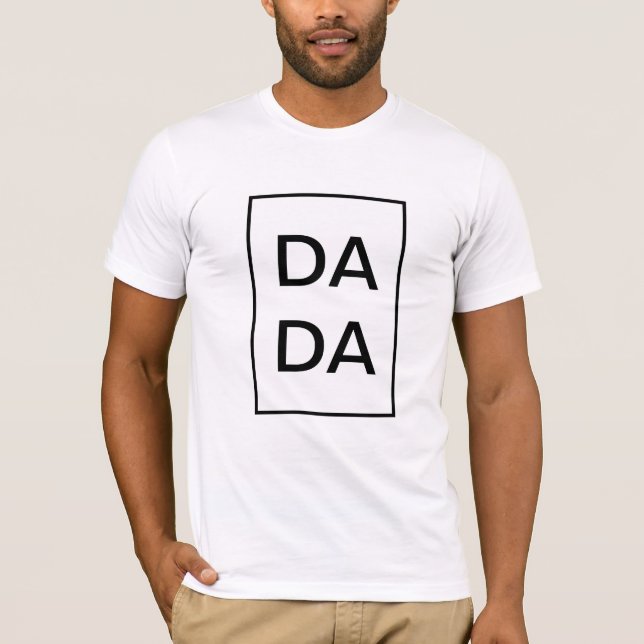 T-shirt Le DA DA - chemise pour le papa (Devant)