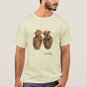 T-shirt le DA Vinvi -- Croquis de coeur