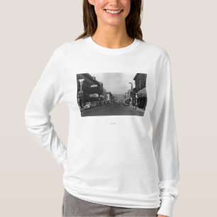 T-shirt Le Dalles, vue de ville de rue principale de