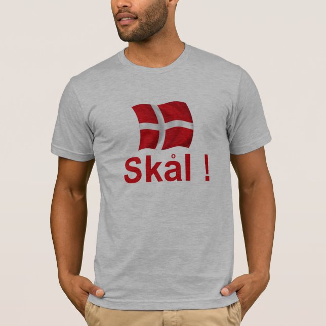 T-shirt Le Danemark Skal ! (Devant)