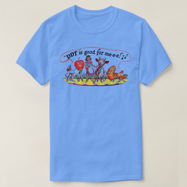 T-shirt Le DDT me convient (Design devant)