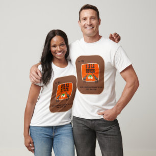 T-shirt Le débardeur des hommes de Biere Niger