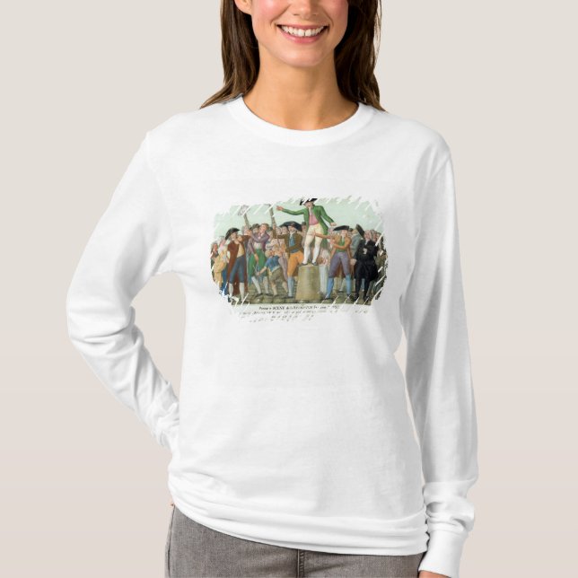 T-shirt Le début de la révolution française (Devant)