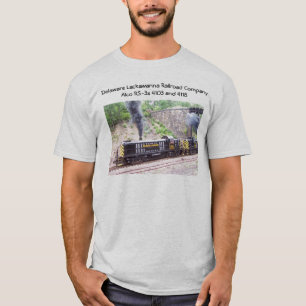 T-shirt Le Delaware Lackawanna Railroad Company Alco RS-3s