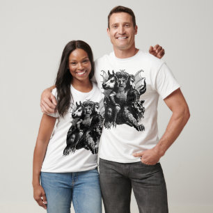 T-shirt Le Démon de Luxure et de Concupiscence Roi Bête Tr