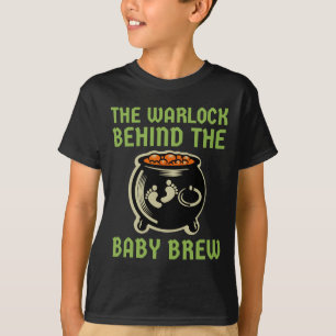 T-shirt Le Démoniste Derrière Le Costume De Bébé Halloween