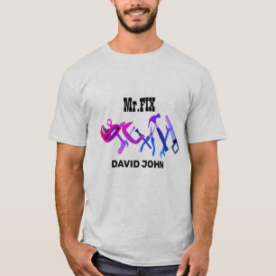 T-shirt Le dépanneur de charpentier de bricoleur usine la