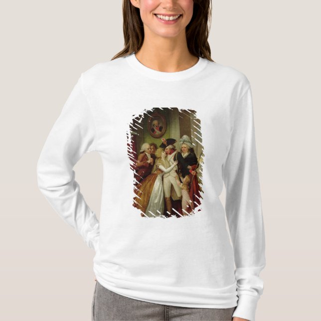 T-shirt Le départ des volontaires (Devant)