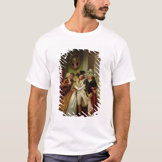 T-shirt Le départ des volontaires (Devant)