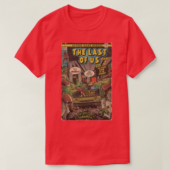 T-shirt Le Dernier de Us 2 Ambush fan art couverture comiq (Design devant)