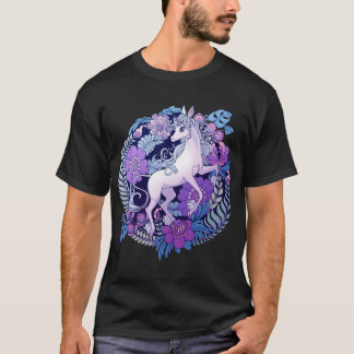 T-shirt Le dernier garçon licorne