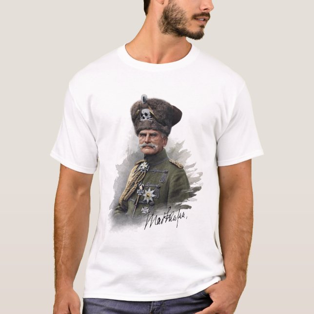 T-shirt Le Dernier Hussar August von Mackensen (Devant)