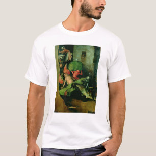T-shirt Le dernier jugement : Détail du tonneau