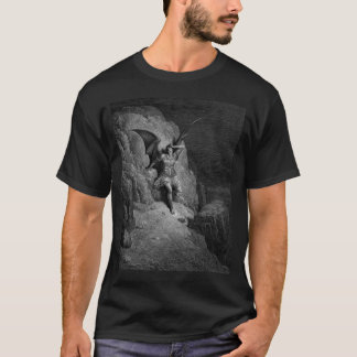 T-shirt Le désespoir infini de Satan - Gustave Dore