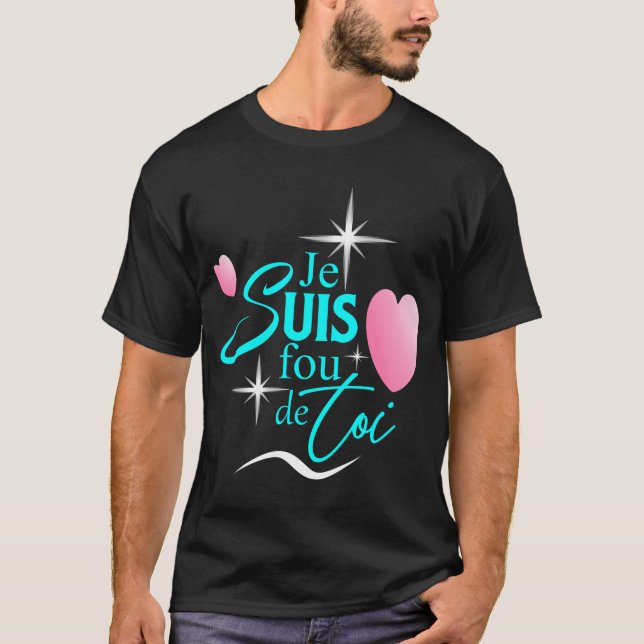 T-shirt Le design de la Saint Valentin (Devant)