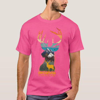 T-shirt Le design des Great Smoky Mountains