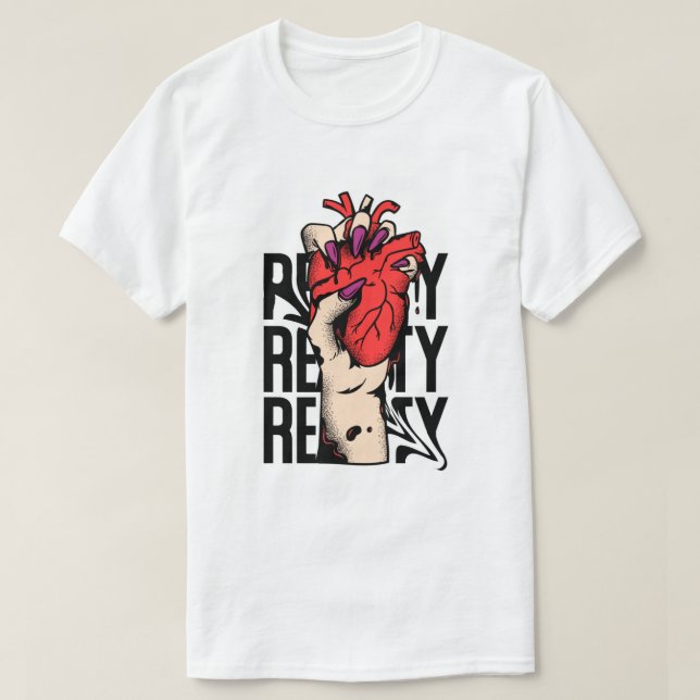 T-shirt le design est luxueux (Design devant)