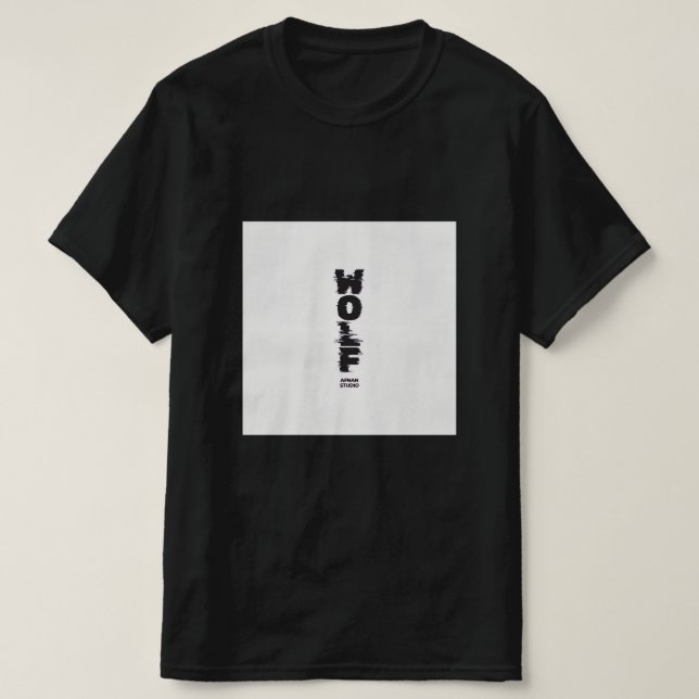 T-shirt Le design tendance Wolf (Design devant)