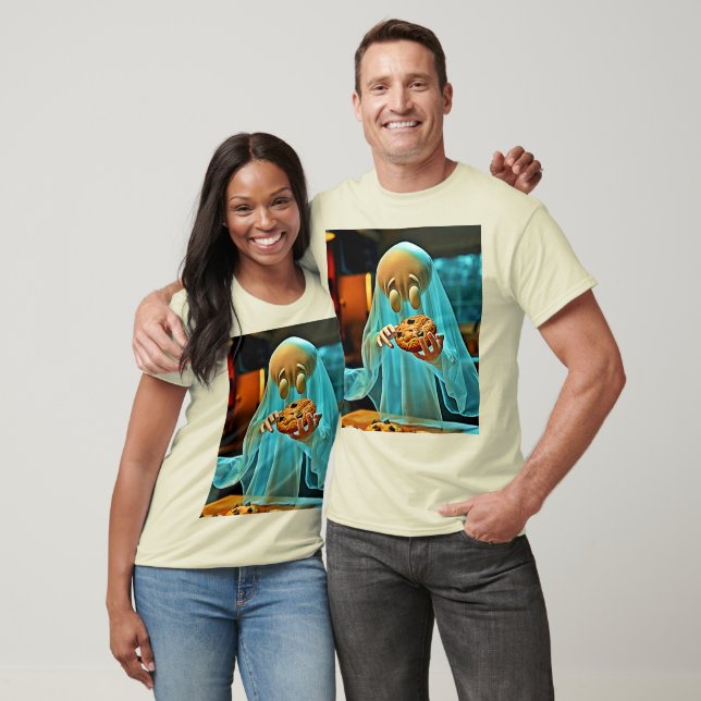T-shirt Le désir du fantôme pour les cookies (Unisexe)