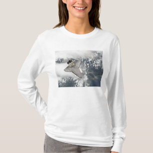 T-shirt Le dessous de la découverte de navette spatiale