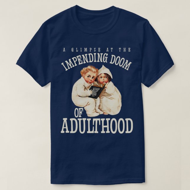 T-shirt Le Destin Imimminent De L'Adulte (Design devant)