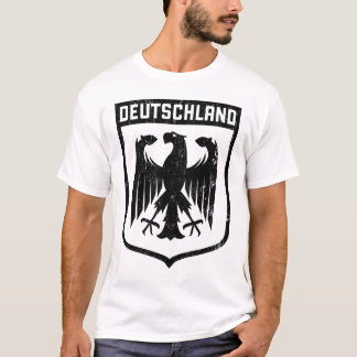 T-shirt Le Deutschland Eagle - le manteau de l'Allemagne