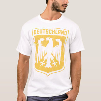 T-shirt Le Deutschland Eagle - manteau des bras allemand