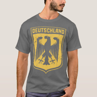 T-shirt Le Deutschland Eagle - manteau des bras allemand