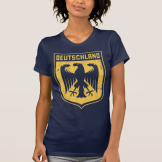T-shirt Le Deutschland Eagle - manteau des bras allemand