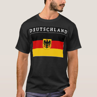 T-shirt Le Deutschland Flagge