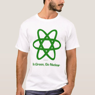T-shirt Le devenez écolo, disparaissent nucléaire