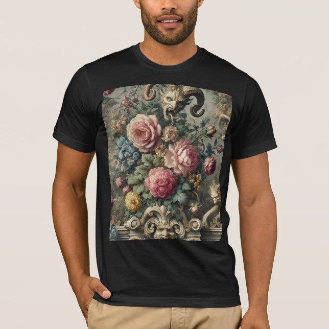 T-shirt Le Dévoreur de Fleur et d'Os – Art Vestimentaire G (Devant)