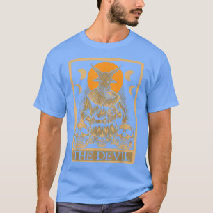 T-shirt Le Diable - Carte Tarot Gothique Lecture Fortune T